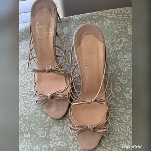 Vintage Christian Louboutin 3in heels